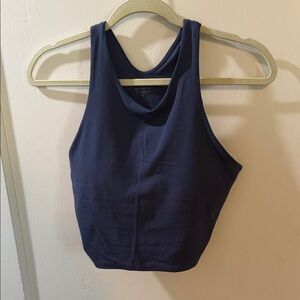 Athleta Navy Blue Racerback Tank Top